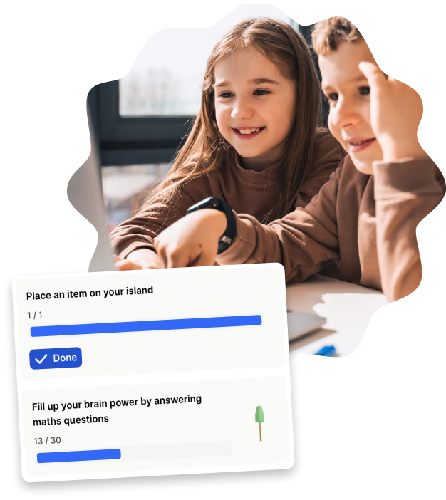 Children playing polymath